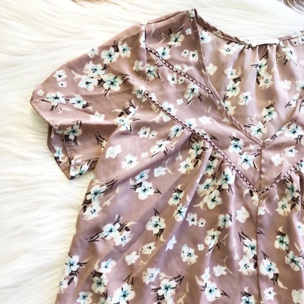 Sienna Sky Floral Blossoms Blouse